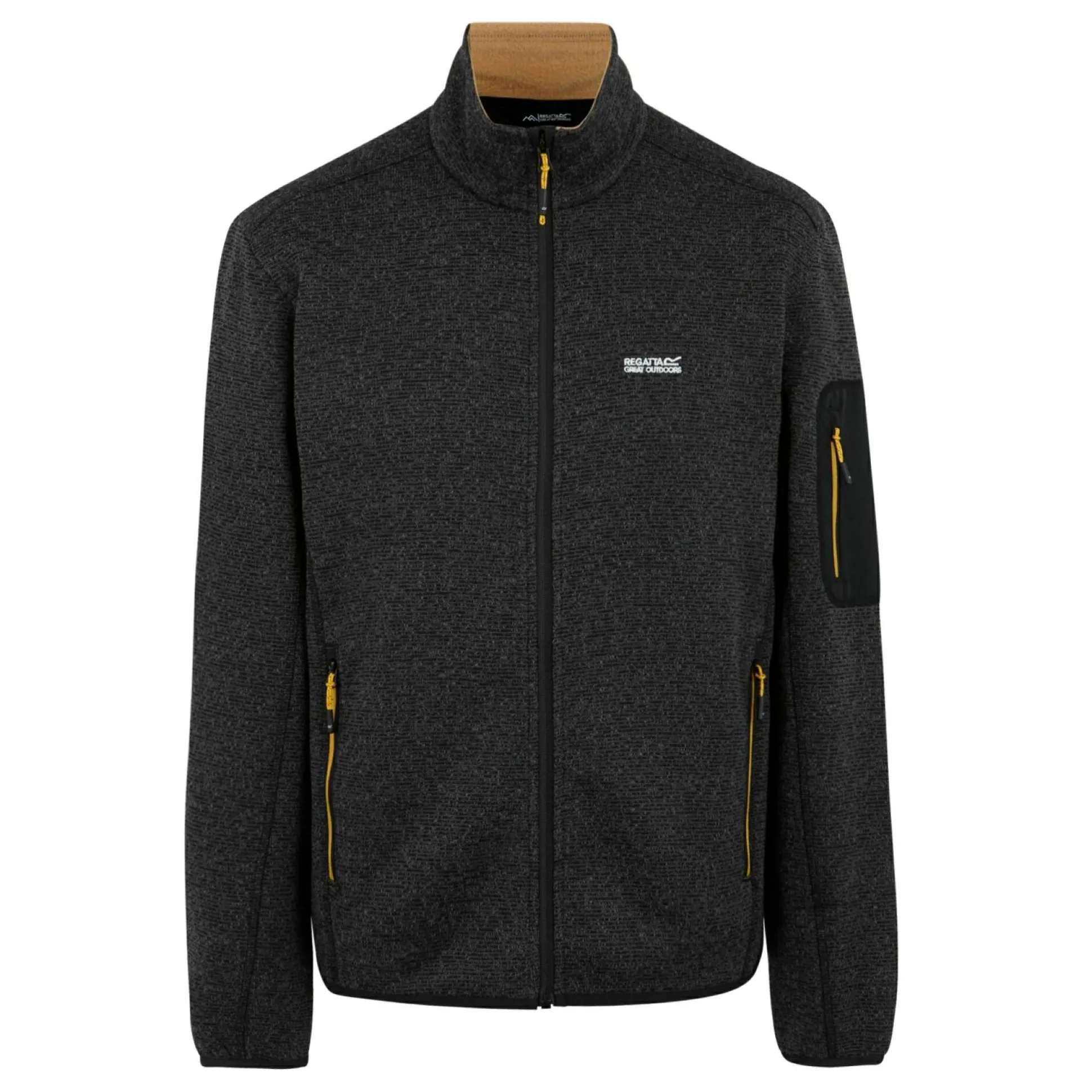 Men's Newhill Full Zip Fleece | Black