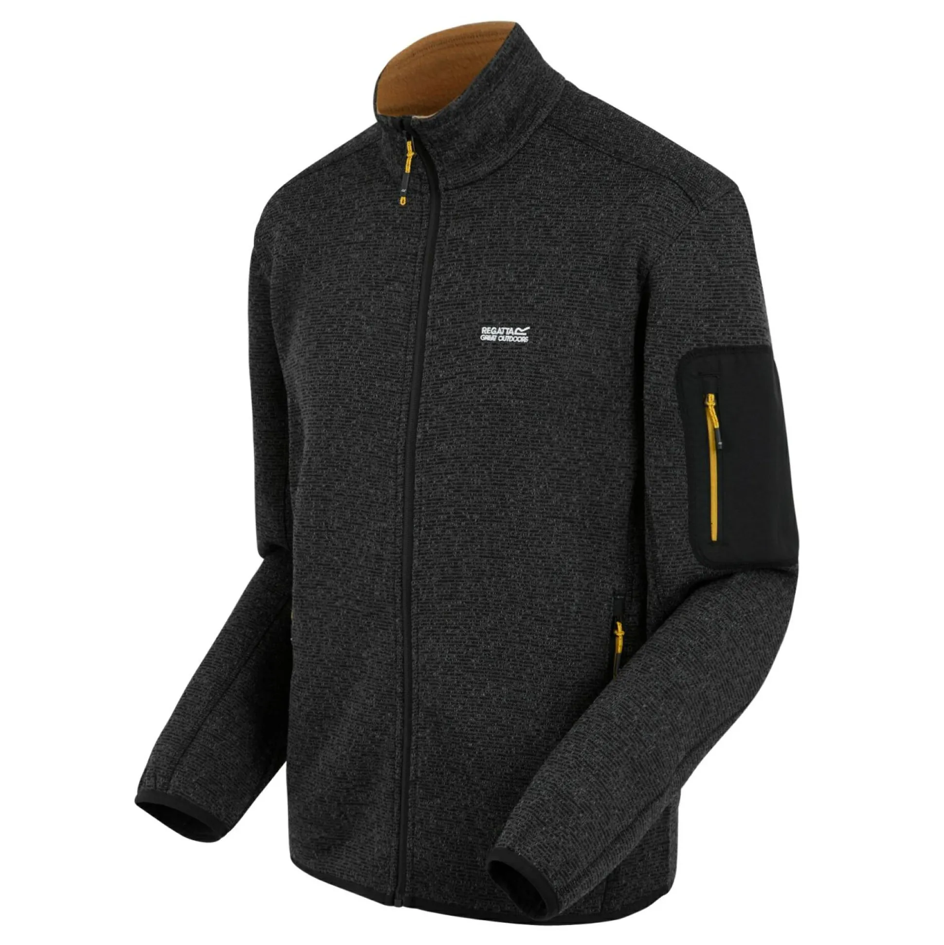 Men's Newhill Full Zip Fleece | Black