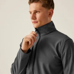 Men's Octagon II Printable 3 Layer Membrane Softshell Jacket | Seal Grey Black