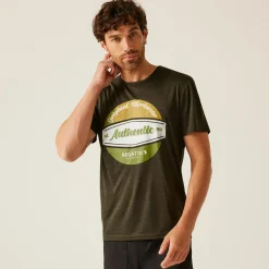 Men's Original Workwear Wicking T-Shirt | Dark Khaki Marl