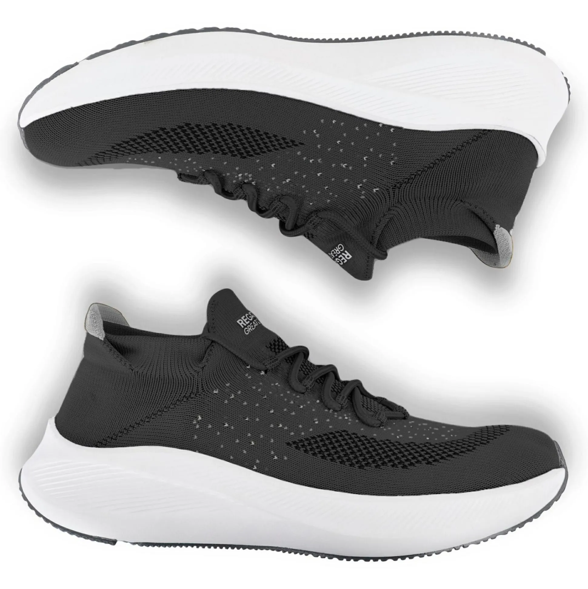 Men's Orton Trainers | Black Grey