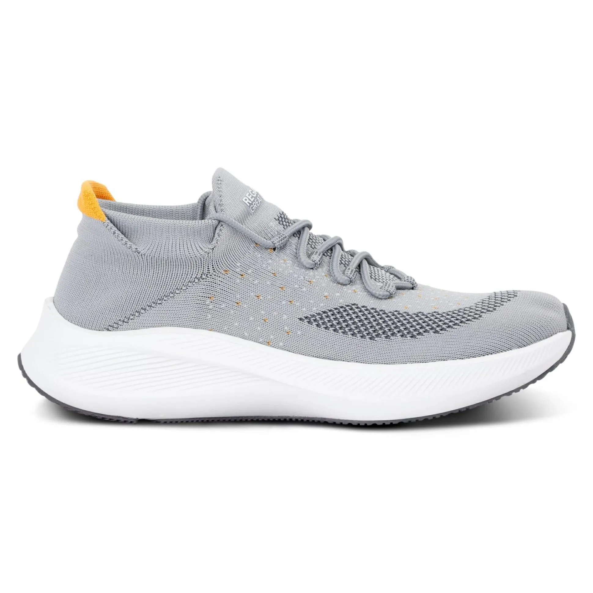 Men's Orton Trainers | Storm Grey Orange
