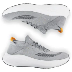 Men's Orton Trainers | Storm Grey Orange