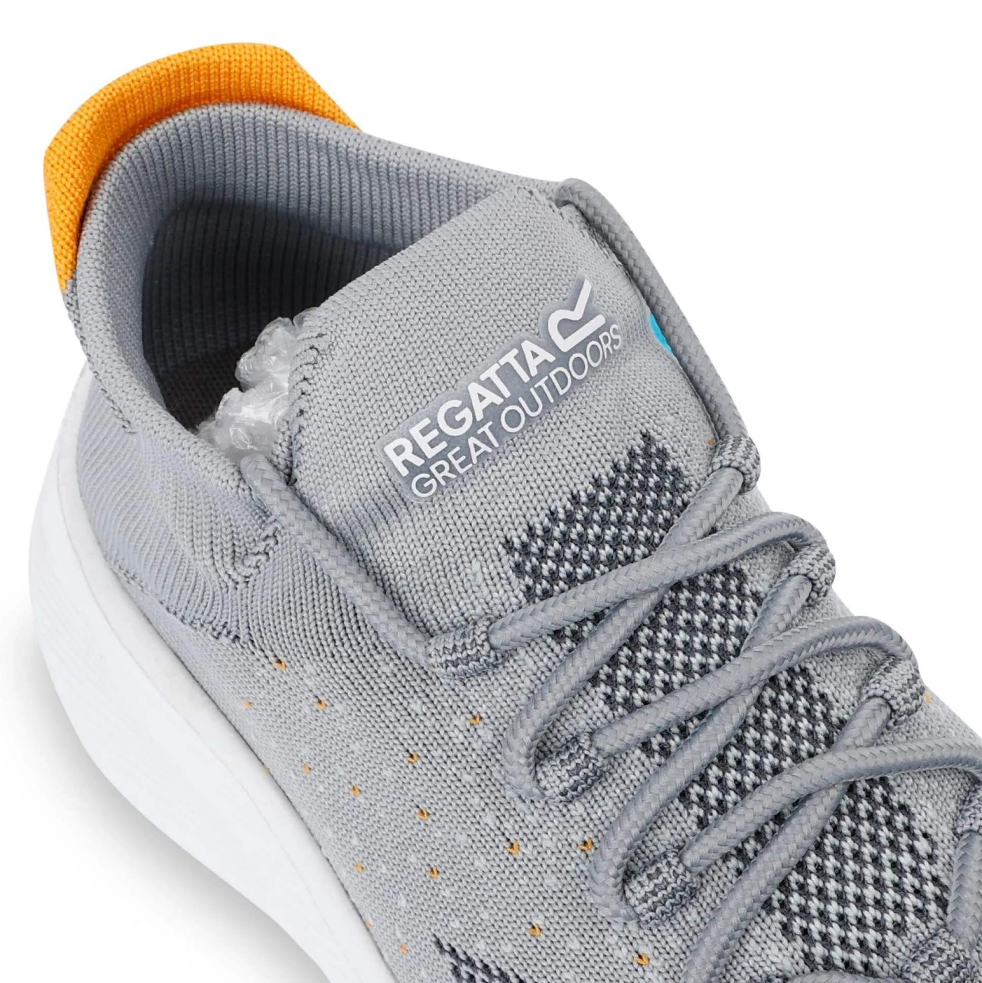 Men's Orton Trainers | Storm Grey Orange