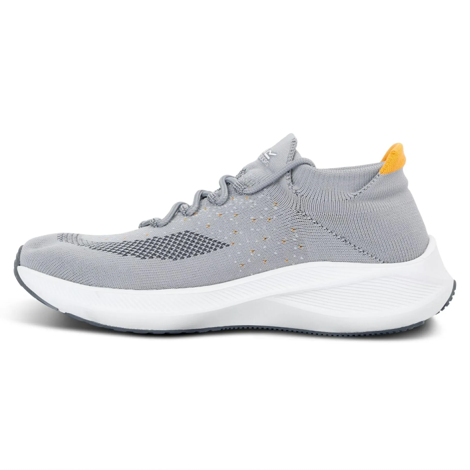 Men's Orton Trainers | Storm Grey Orange