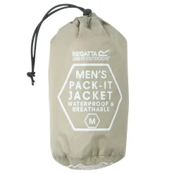 Men's Pack-It III Waterproof Jacket | Brown