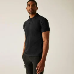 Men's Pro 50/50 Pique Polo | Black