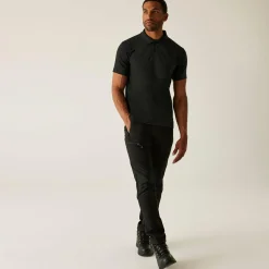 Men's Pro 50/50 Pique Polo | Black