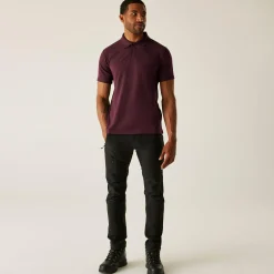 Men's Pro 50/50 Pique Polo | Burgundy