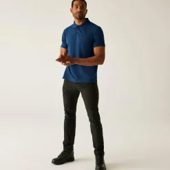 Men's Pro 50/50 Pique Polo | Royal blue