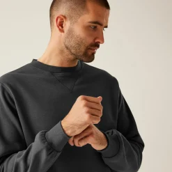 Men's Pro Crewneck Sweatshirt | Seal Grey