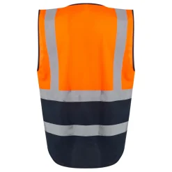 Men's Pro HI-VIS Executive Vest | Orange Navy