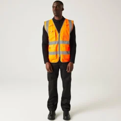 Men's Pro HI-VIS Executive Vest | Orange