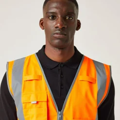 Men's Pro HI-VIS Executive Vest | Orange