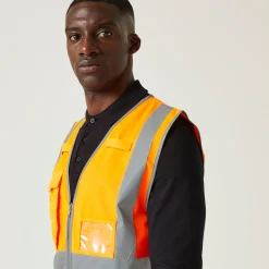Men's Pro HI-VIS Executive Vest | Orange