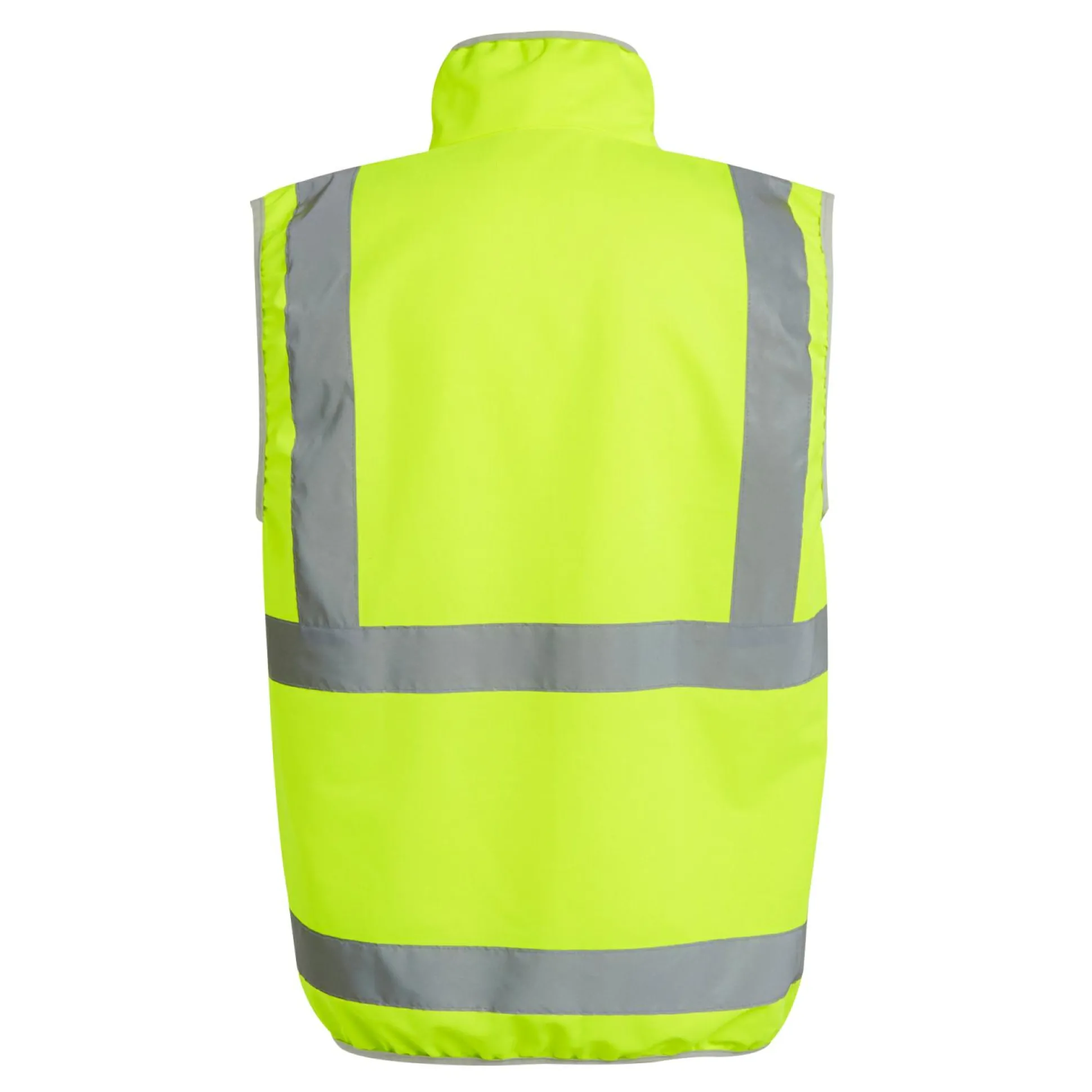 Men's Pro HI-VIS Full Zip Gilet | Yellow