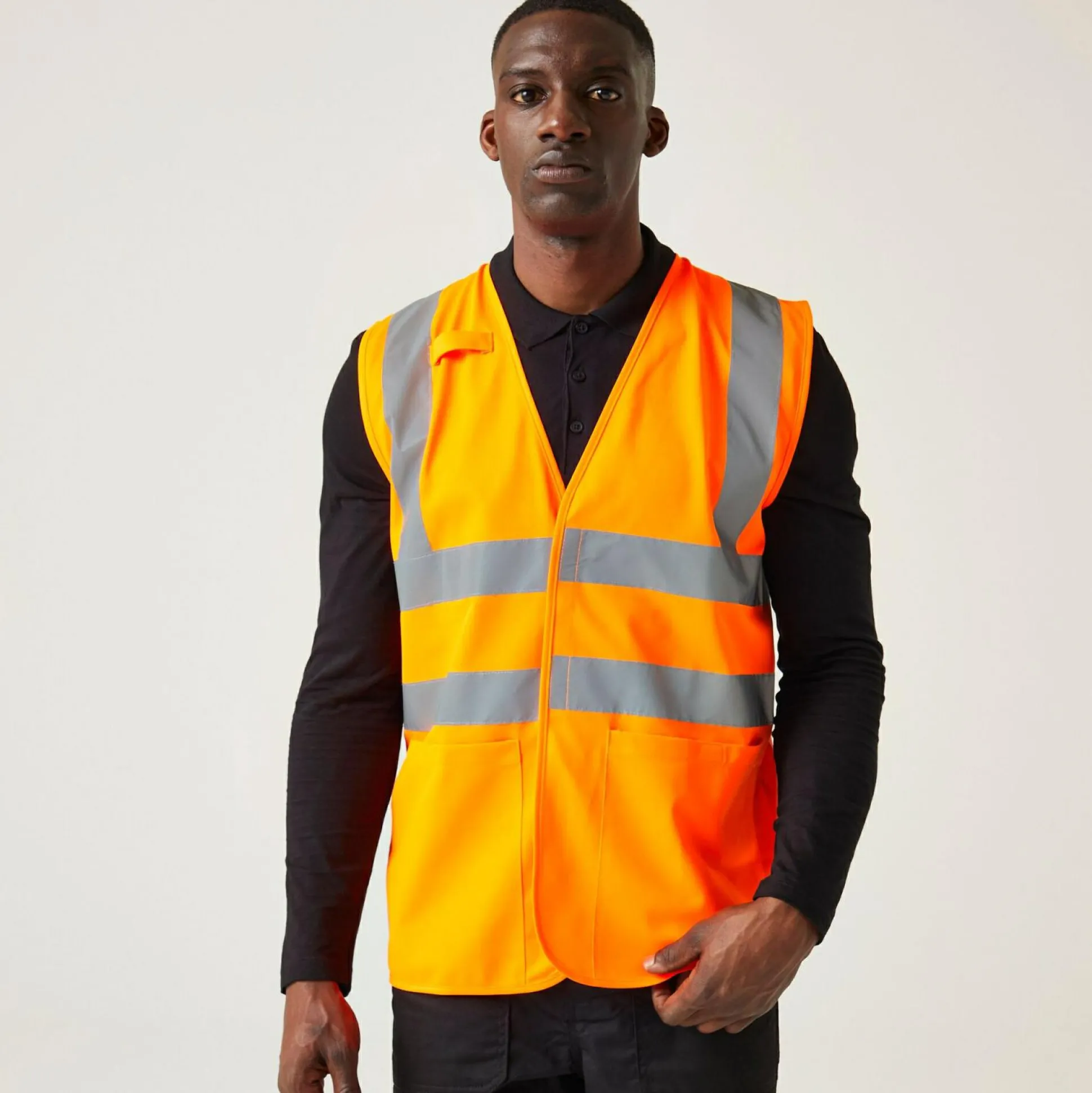 Men's Pro HI-VIS Supervisor Vest | Orange