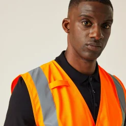 Men's Pro HI-VIS Supervisor Vest | Orange