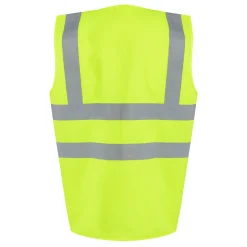 Men's Pro HI-VIS Supervisor Vest | Yellow