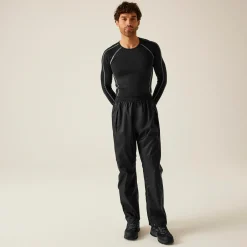 Men's Pro Pack Away Breathable Waterproof Overtrousers | Black