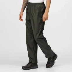 Men's Pro Pack Away Breathable Waterproof Overtrousers | Green