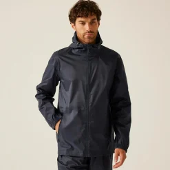 Men's Pro Packaway Breathable Waterproof Jacket | Navy