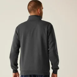 Men's Pro Quarter Zip Sweatshirt | Seal Grey