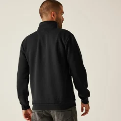 Men's Pro Quarter Zip Sweatshirt | Black