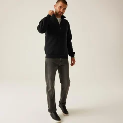Men's Pro Quarter Zip Sweatshirt | Black