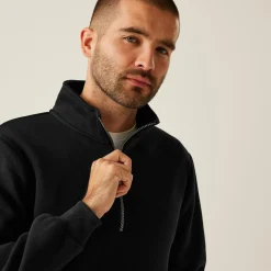Men's Pro Quarter Zip Sweatshirt | Black