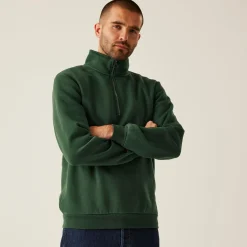Men's Pro Quarter Zip Sweatshirt | Dark Green
