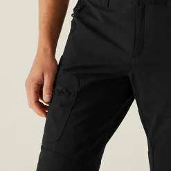 Men's Prolite Softshell Stretch Trousers | Black