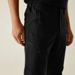 Men's Prolite Softshell Stretch Trousers | Black