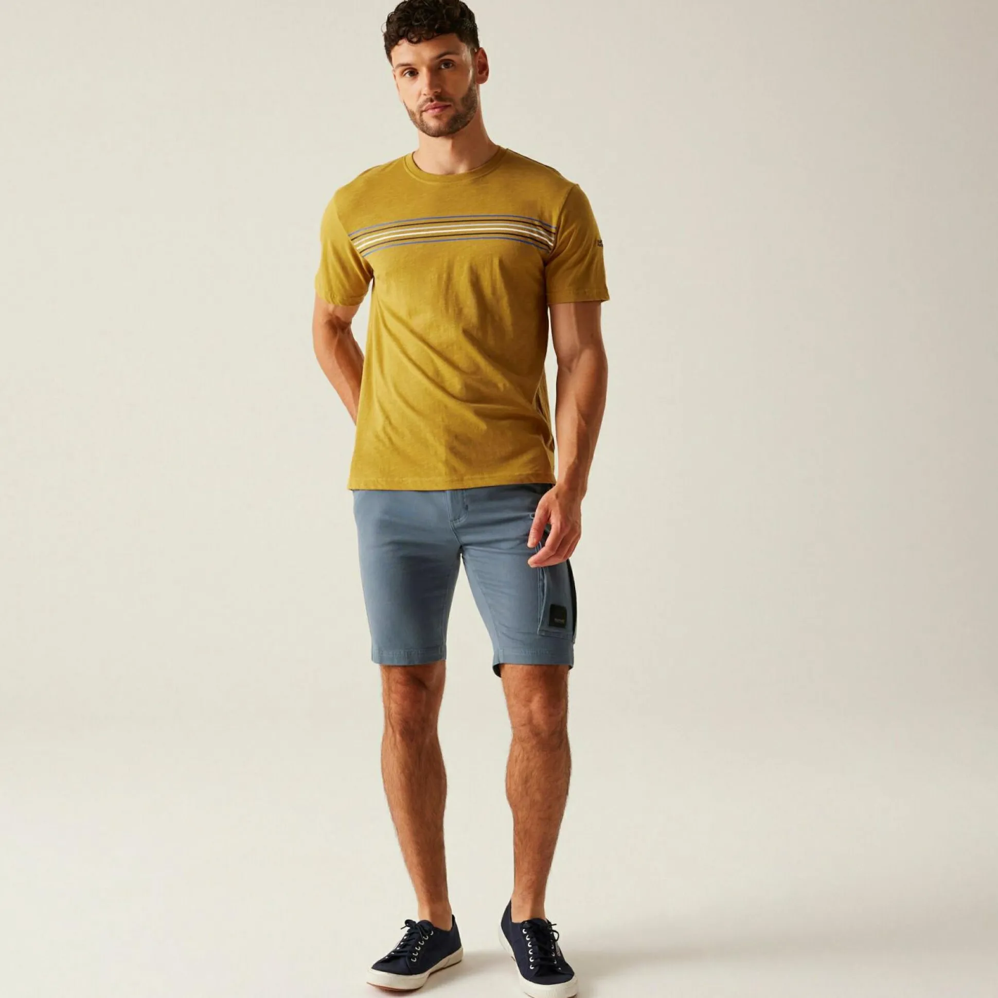 Men's Ravia T-Shirt | Mustard