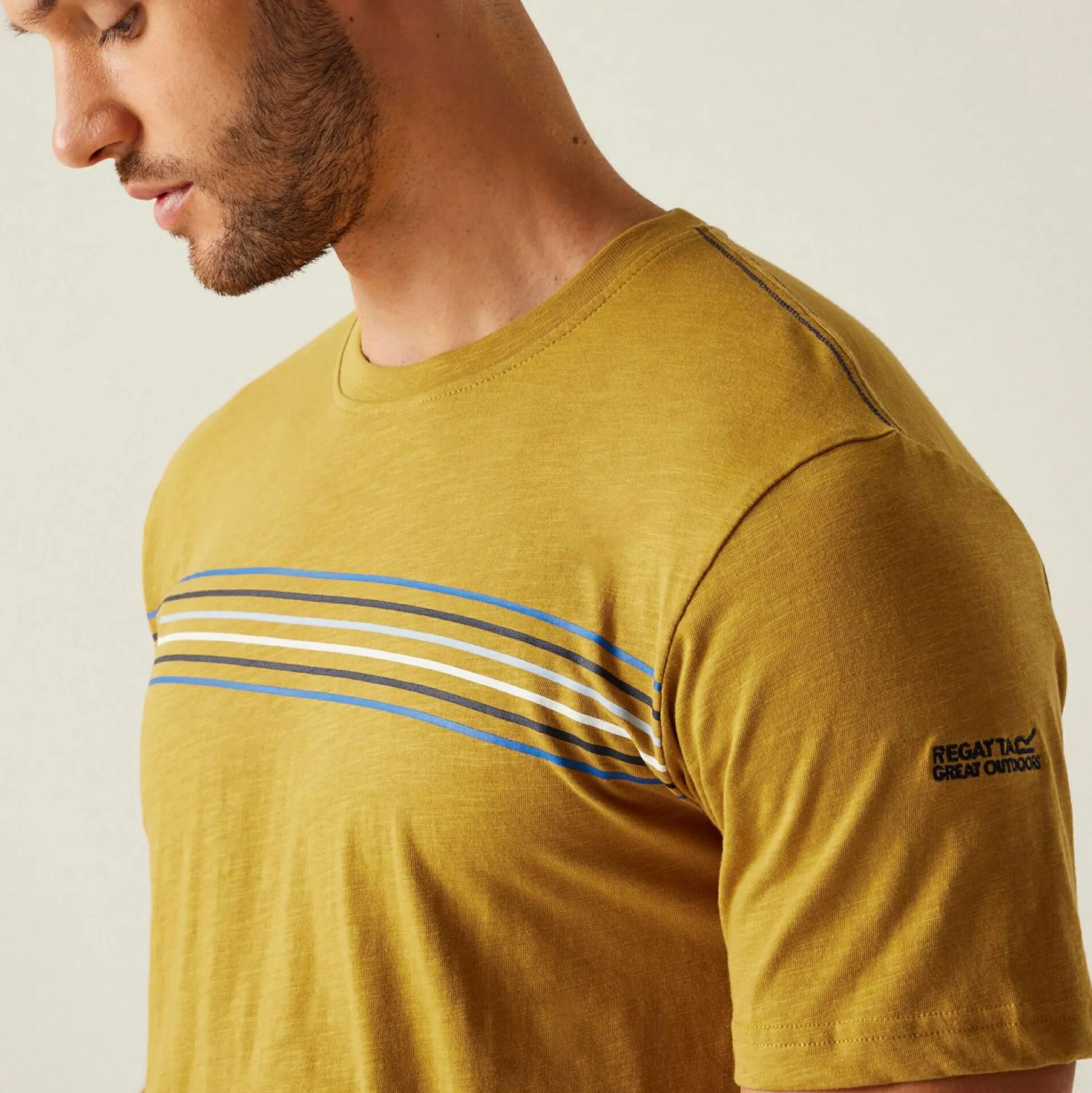 Men's Ravia T-Shirt | Mustard