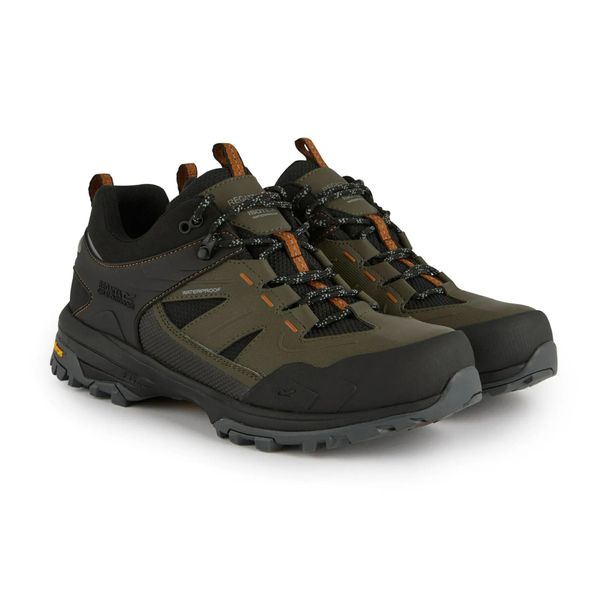 Men's Regen Low Walking Boots | Olive Green