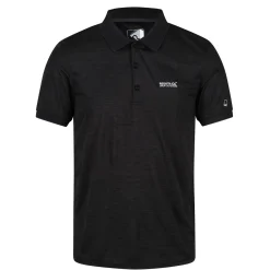 Men's Remex II Jersey Polo Shirt | Black