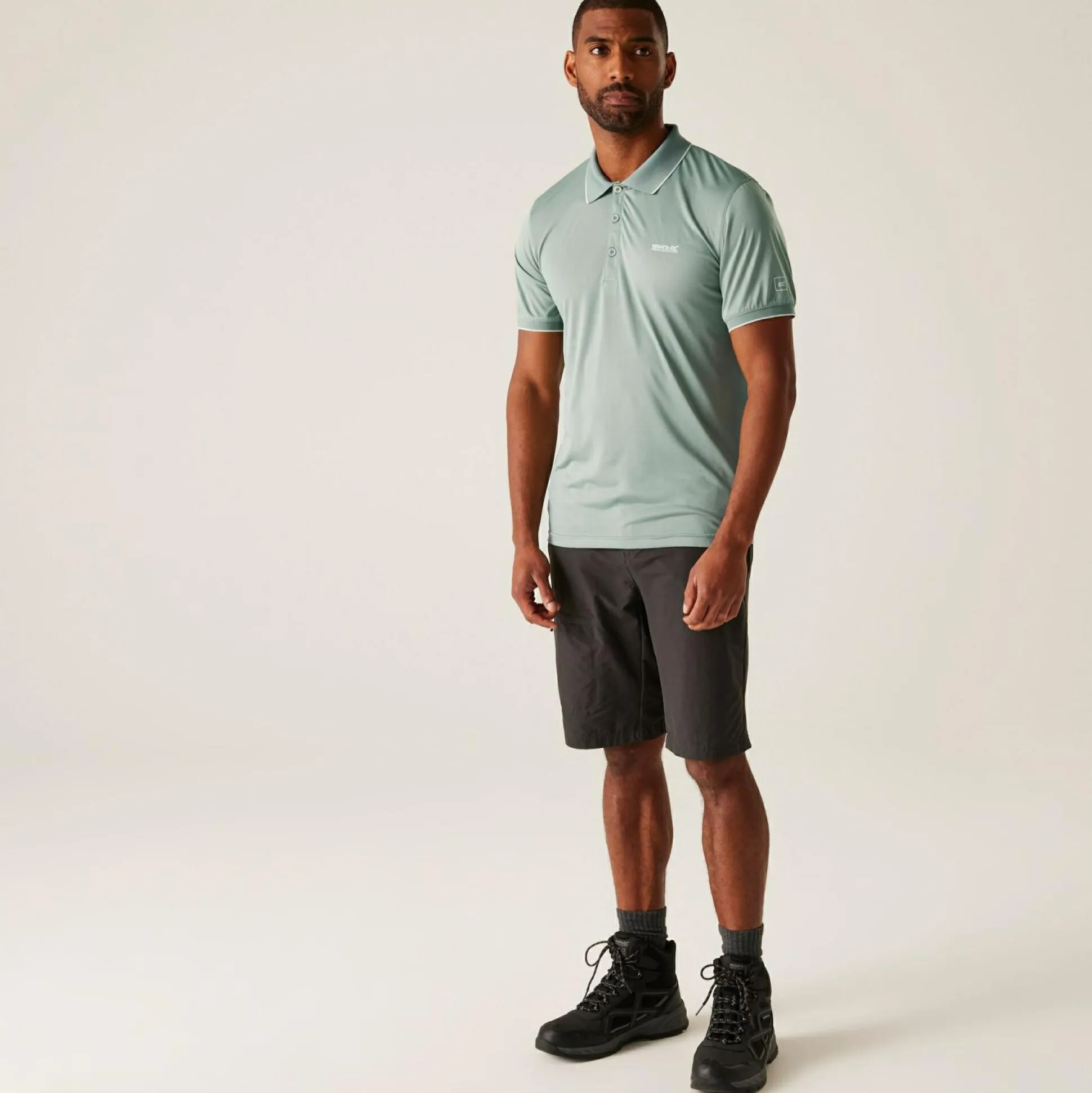 Men's Remex II Jersey Polo Shirt | Glacier Solid