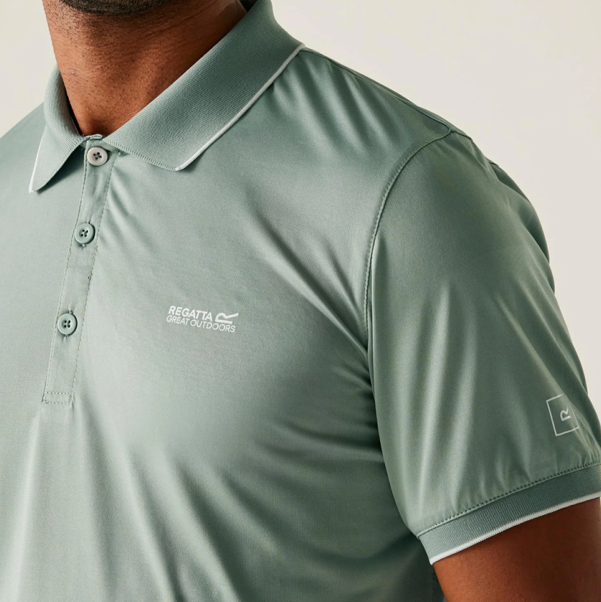Men's Remex II Jersey Polo Shirt | Glacier Solid
