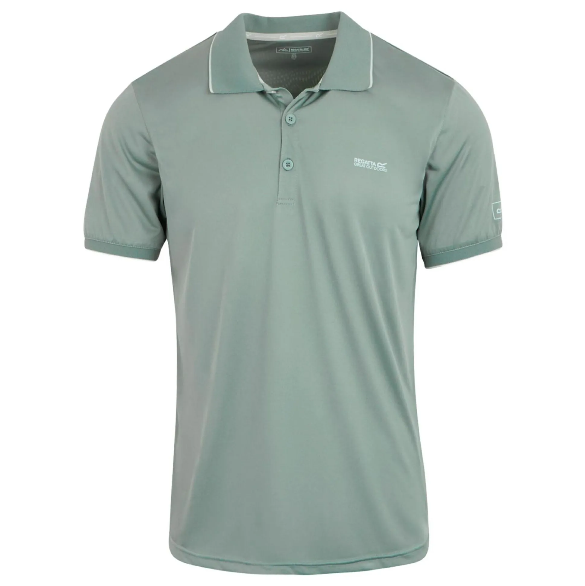 Men's Remex II Jersey Polo Shirt | Glacier Solid