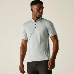 Men's Remex II Jersey Polo Shirt | Silver Grey