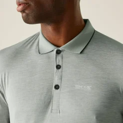 Men's Remex II Jersey Polo Shirt | Silver Grey