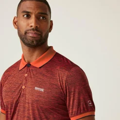 Men's Remex II Jersey Polo Shirt | Tangerine Tango