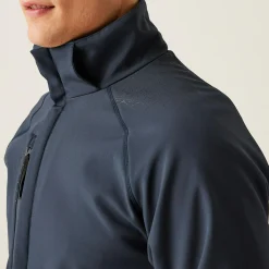 Men's Repeller Lined Softshell Hooded Jacket | Navy