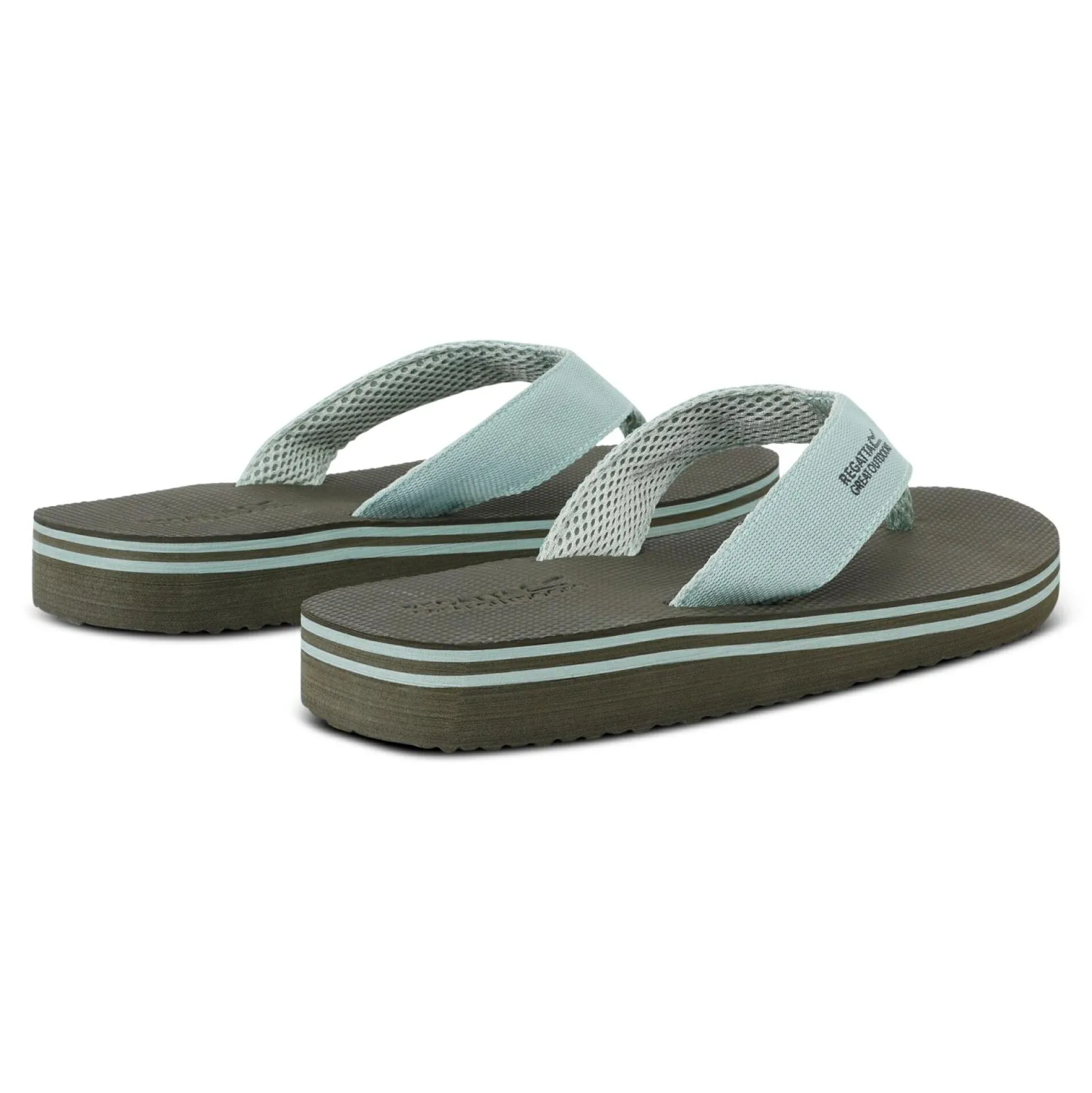 Men's Rico Flip Flops | Dark Khaki Glacier Green