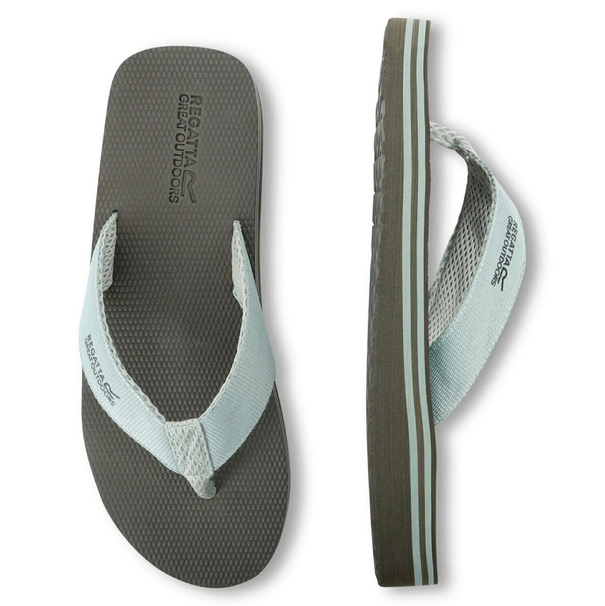 Men's Rico Flip Flops | Dark Khaki Glacier Green