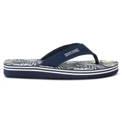 Men's Rico Flip Flops | Navy Leaf​