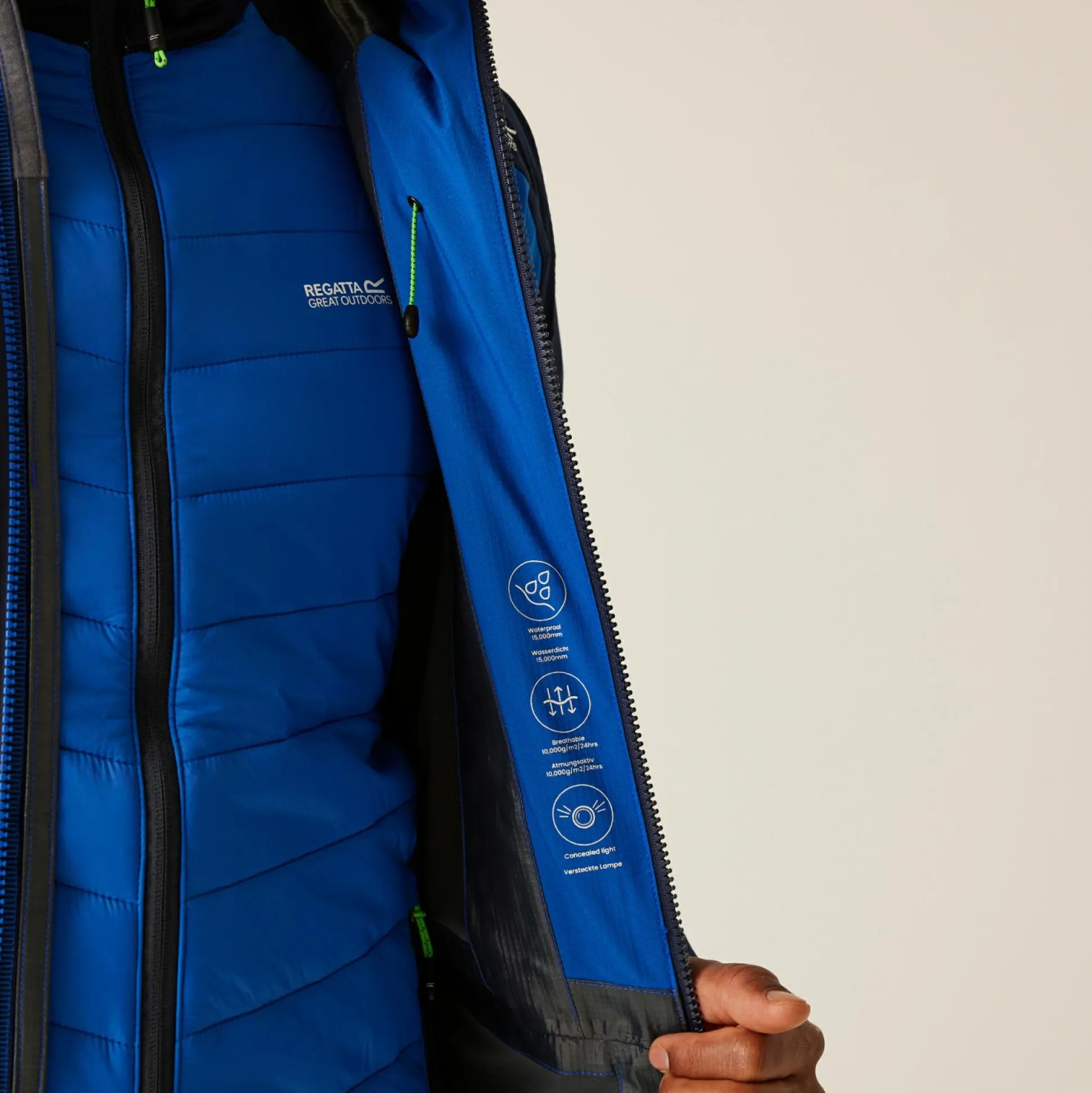 Men's Sacramento X 3-in-1 Jacket | Olympian Blue Navy