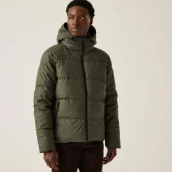 Men's Saltern Quilted Jacket | Dark Khaki