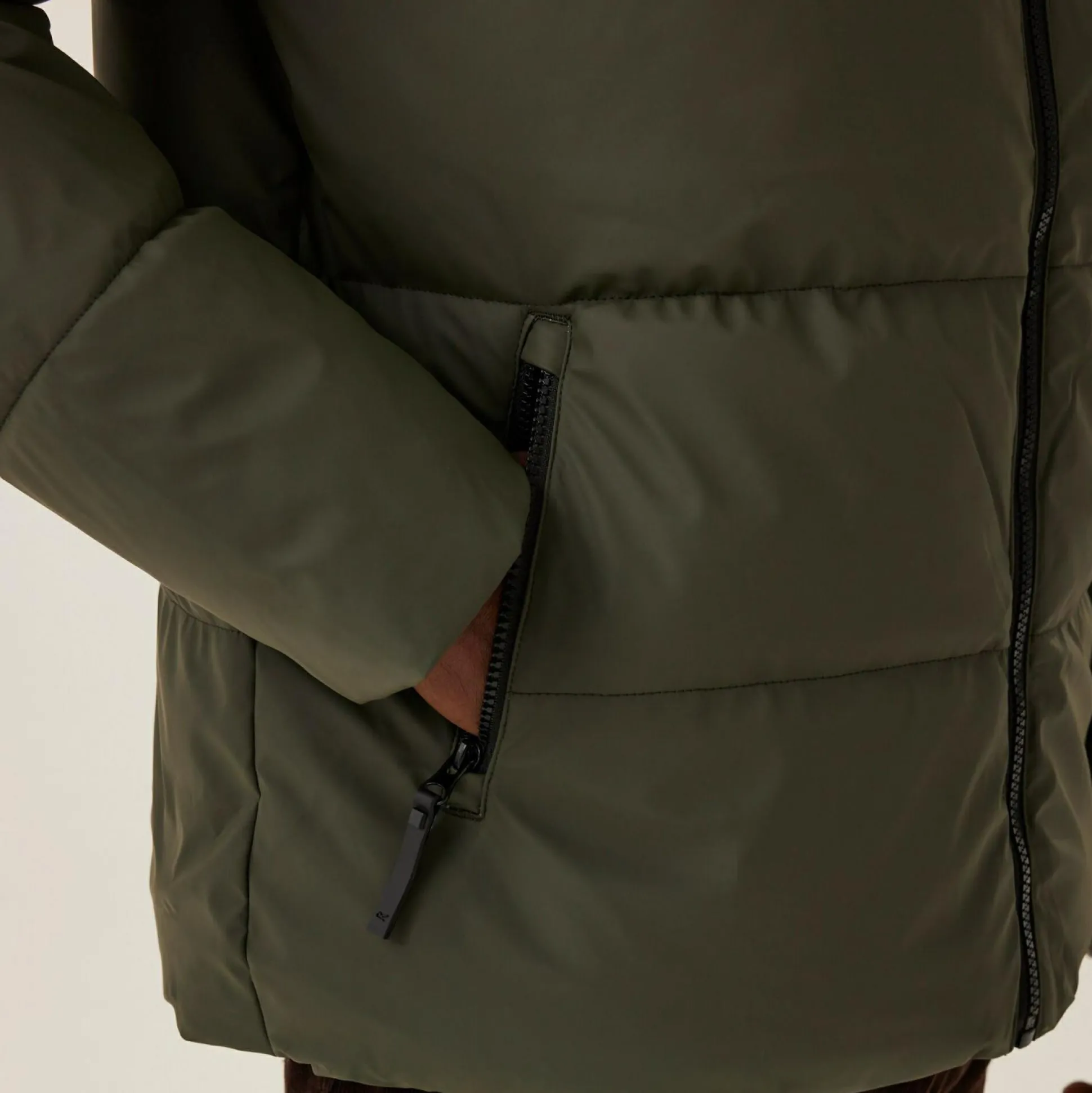 Men's Saltern Quilted Jacket | Dark Khaki